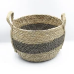 سلة غسيل دائرية صغيرة نوردال - بني وبيج من ارمان - ارمن