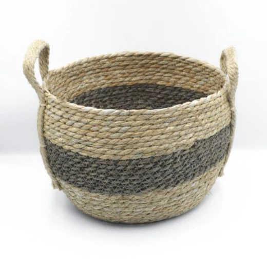 سلة غسيل دائرية صغيرة نوردال - بني وبيج من ارمان - ارمن - Image 2
