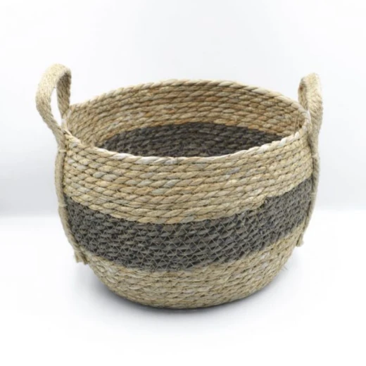 سلة غسيل دائرية كبيرة نوردال - بني وبيج من ارمان - ارمن - Image 2