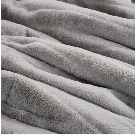 Nova Home Amara Fur Throw  - Grey 130*170 cm - Nova Home - Image 3