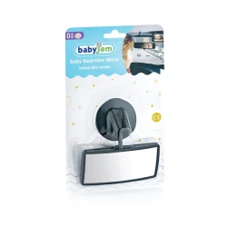 Babyjem Baby Rearview Mirror, Black