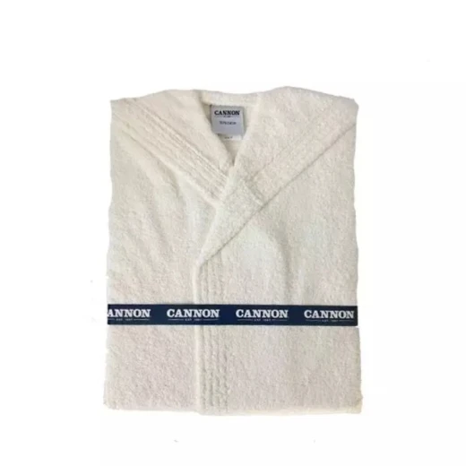 Cannon Bath Robe Plain Ivory L Cannon Bath Robe Plain Ivory L