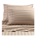Cannon Pillow case New Stripe Standard Brown - Cannon
