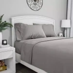 FieldCrest Duvet Cover Plain  Grey 260*220 - Fieldcrest
