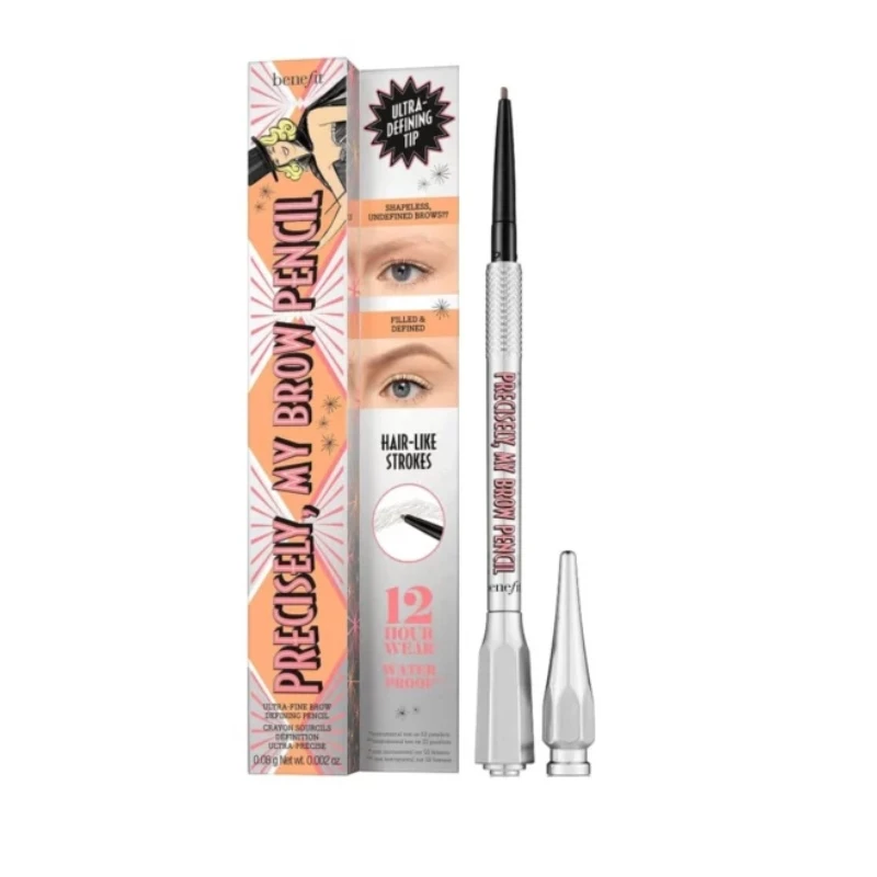 قلم تحديد الحواجب من بنفت كوزمتيكس بريسيسلي ماي برو ضد الماء درجة 2.75 للحواجب الطبيعية - Benefit cosmetics