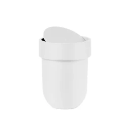 Umbra plastic can touch white