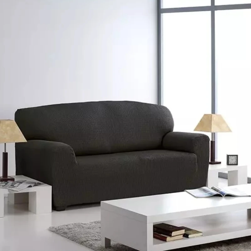 Textura Sofa Cover Diamante Grey 4Seat - Textura