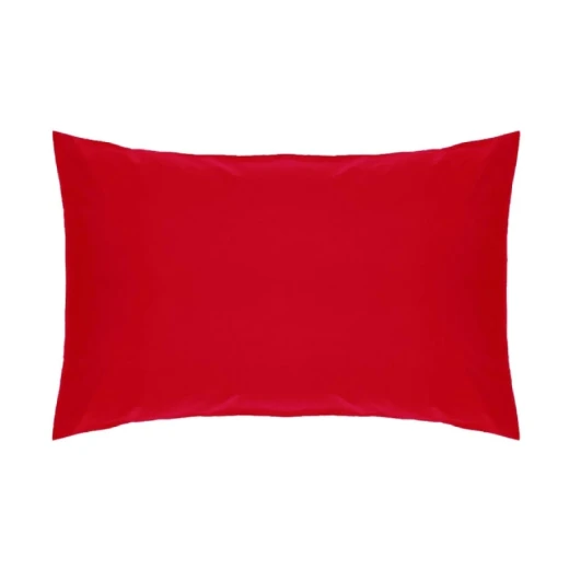 Royale pillow case plain standard red Royale pillow case plain standard red