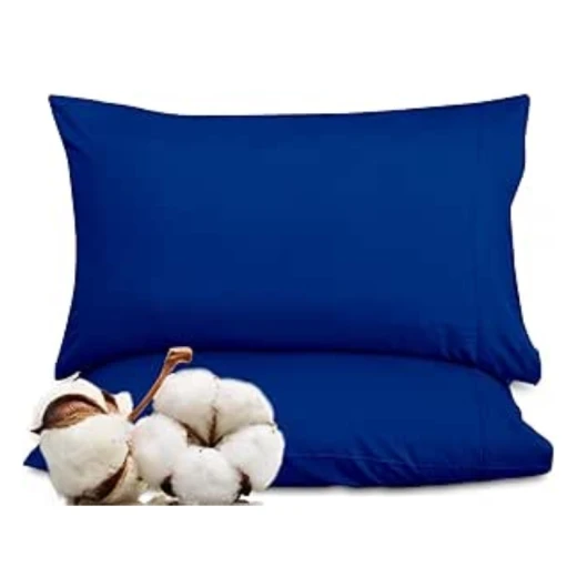 Royale Pillow Case Plain Standard Blue Royale Pillow Case Plain Standard Blue