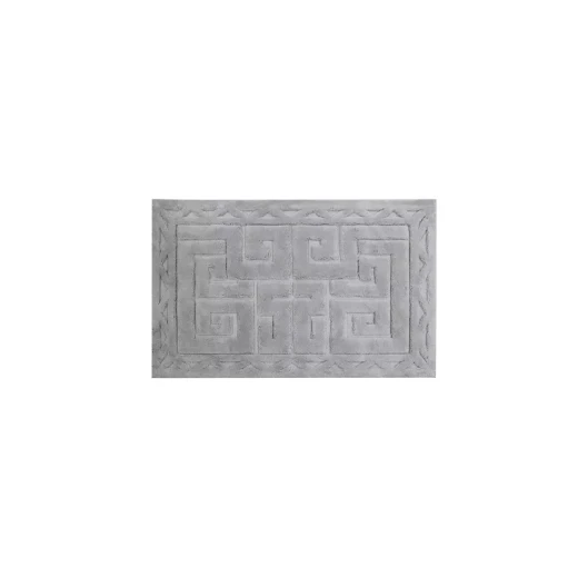 Nova home bath rug floor art light grey 2pcs set Nova home bath rug floor art light grey 2pcs set