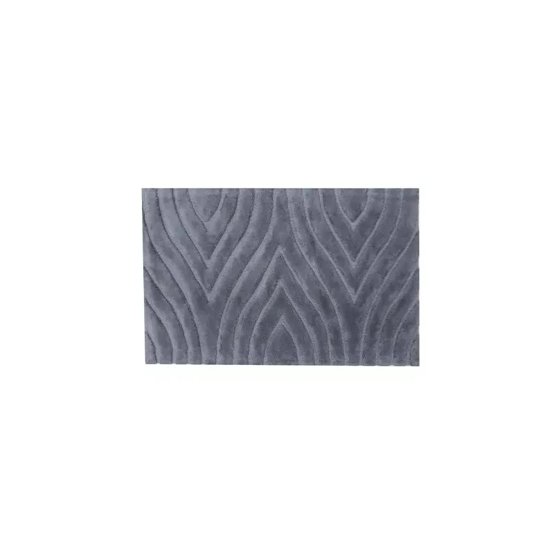 Nova home bath rug sino dark grey 2pcs set - Nova Home