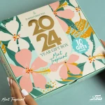 اجندة ,2024 بتصميم مينت تروبيكال من مفكرة - مفكرة