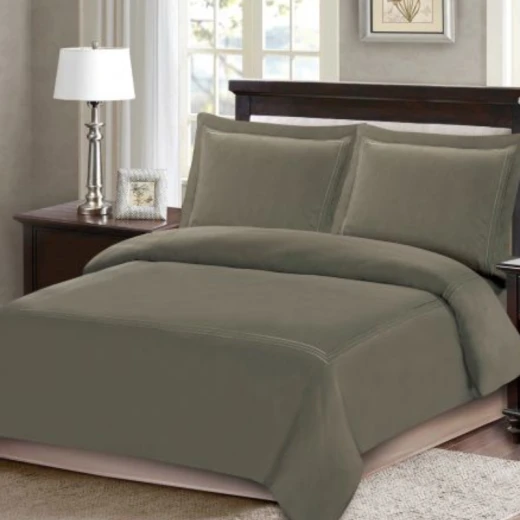 ARMN Nature soft King size Duvet Cover Set - Brown 4-Piece ARMN Nature soft King size Duvet Cover Set - Brown 4-Piece