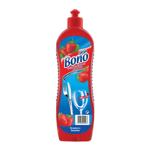 Bono Dish Washing Liquid Straw Red 400 ml Bono Dish Washing Liquid Straw Red 400 ml