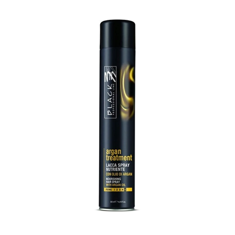 Black Professional Line nail polish with argan oil 500 ml - Black Professional