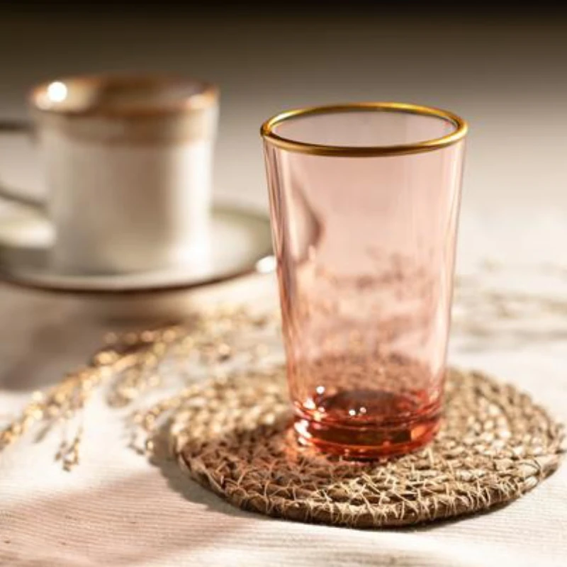 طقم نظارات جانبية للقهوة شابيل 4 قطع من مدام كوكو - مدام كوكو