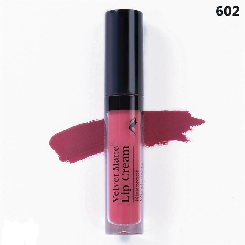 Isabelle Dupont Velvet Matte Lip Cream 602 Long Lasting Lipstick Smooth Application Makeup - Isabelle dupont
