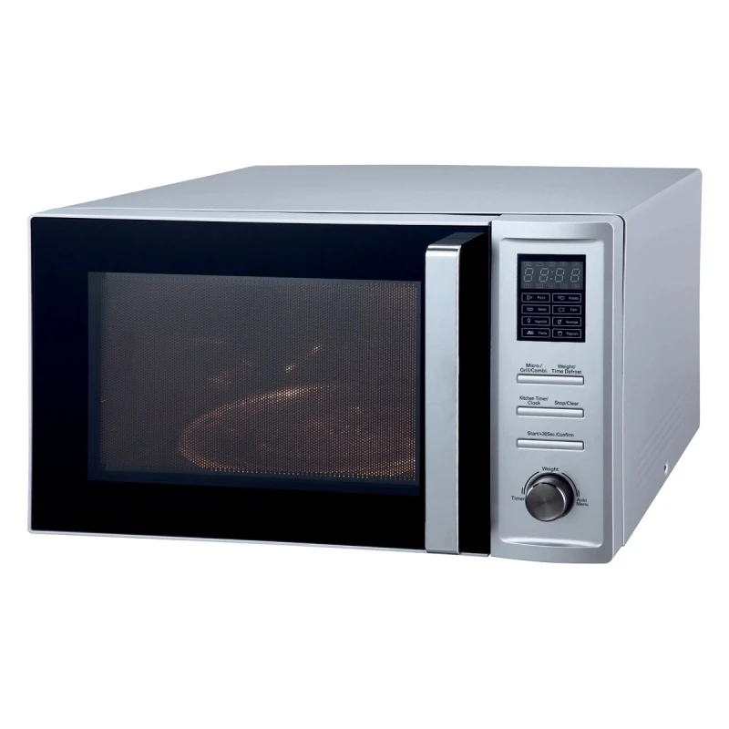 Sona 38L Silver Microwave Oven with Convection for Baking & Kitchen. Enjoy efficient cooking, even heating & versatile functionality. A must-have for your home. - Sona