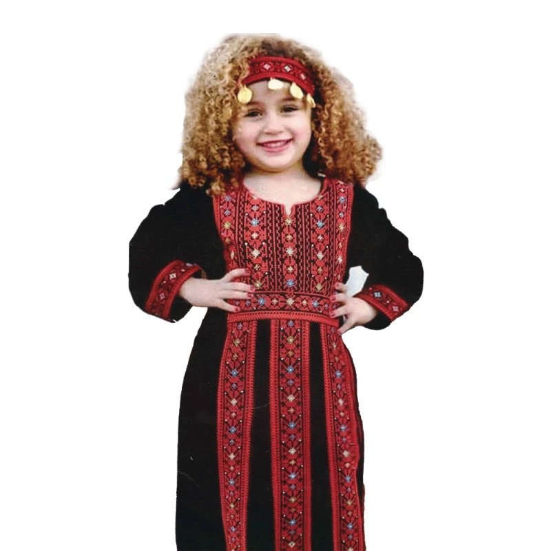 فستان اردني للاطفال