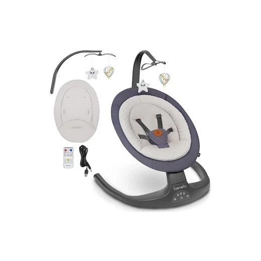 Lionelo Swinging Chair Ralf Grey Graphite Lionelo Swinging Chair Ralf Grey Graphite