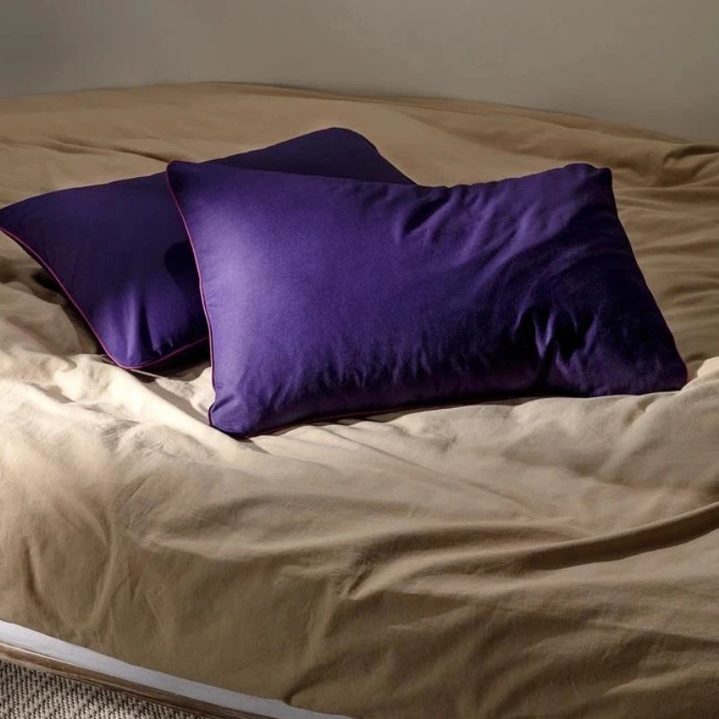 Madame Coco Tilda Pile Pillow Case Set Purple 50*70 cm - Madame COCO