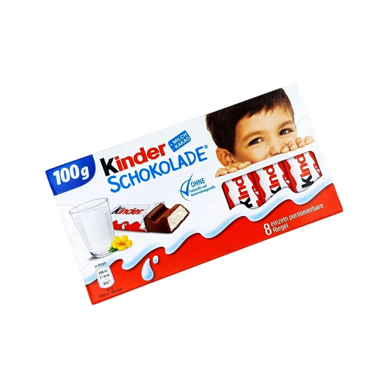 كندر شولاته متعدد 8 حبات 100غ - Kinder