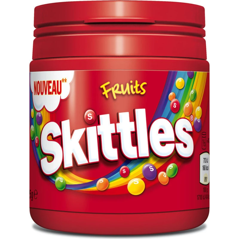 سكيتلز علكة الفواكه 125 جرام - Skittles