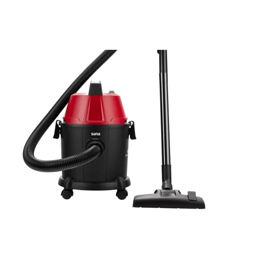 Sona Vacuum Cleaner Wet & Dry 2400W Red 15 L Sona Vacuum Cleaner Wet & Dry 2400W Red 15 L