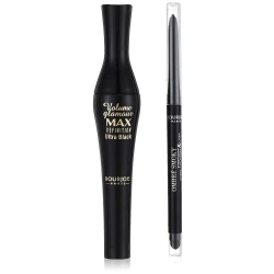 Bourjois Paris Volume Glamour Max Ultra Black Msacara+Kohl Pencl Kit