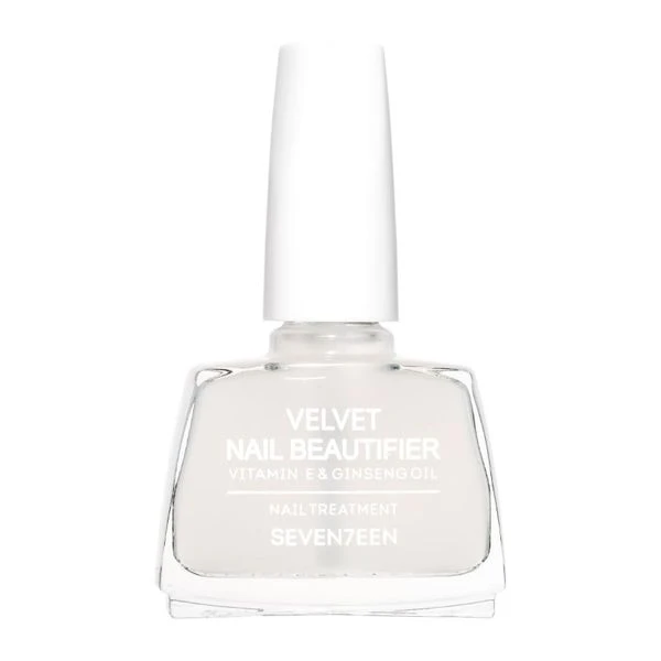 Seventeen Velvet Nail Beautifier 12ml Long Lasting Manicure with Vitamins for Healthy Nails - Seventeen