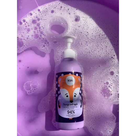 Yope Shower Gel for kids Orange and Apple 400 ml - Yope - Image 5