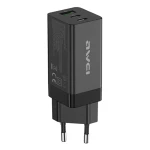 awei PD9 65W ثنائي النوع C / USB-C + USB GaN سريع - اوي