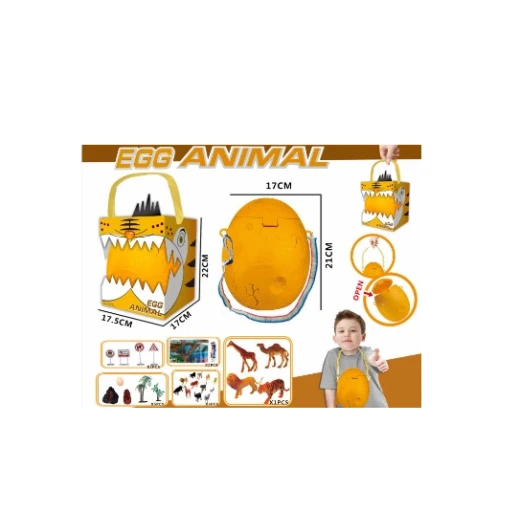 بيض حقيبة الظهر الحيوانية
