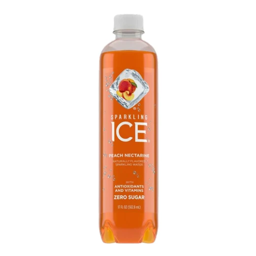 مياه ايس الفوار  بنكهة الخوخ 502.8 مل - Sparkling Ice - Image 2
