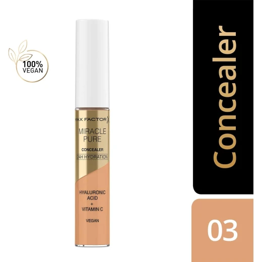 Max factor miracle pure concealer shade 003 7.8 ml - Max Factor - Image 3