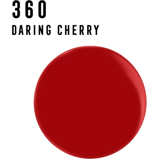 Max Factor Miracle Pure Daring Cherry Nail Polish 12ml Long Lasting Nail Art for Women - Max Factor - Image 2