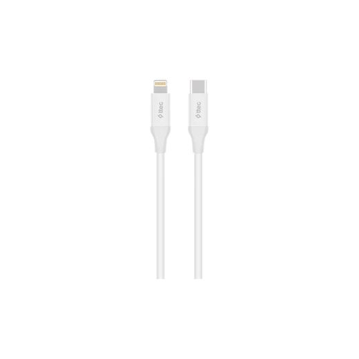 ttec Type-C - Lightning Fast Charging Cable 150cm , White