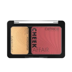 Catrice Cheek Affair Radiant Glow Blush & Highlighter Palette Makeup Kit for Fresh Cheeks