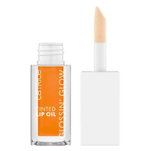 Catrice Glossin' Glow Tinted Lip Oil Moisturizing Shine with Jojoba and Almond Oil for Hydrated Lips Catrice Glossin' Glow Tinted Lip Oil Moisturizing Shine with Jojoba and Almond Oil for Hydrated Lips