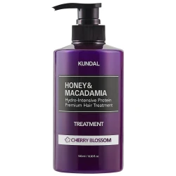 Kundal honey and macadamia hair treatment cherry blossom 500ml