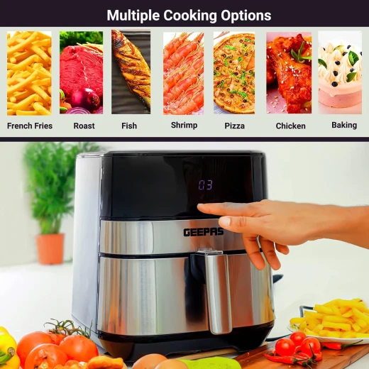 Geepas digital air fryer 5L 1700 watt - GEEPAS - Image 4