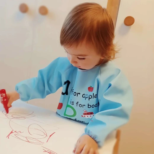 مريلة أطفال أزرق من بيبي جيم - بيبي جيم - Image 2