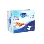 Fine care incontinence unisex adult briefs diapers waist (up to 178 cm) x- large-pack of 14 diapers - Fine