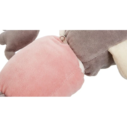 Babyjem caterpillar toy pillow pink - BabyJem - Image 2