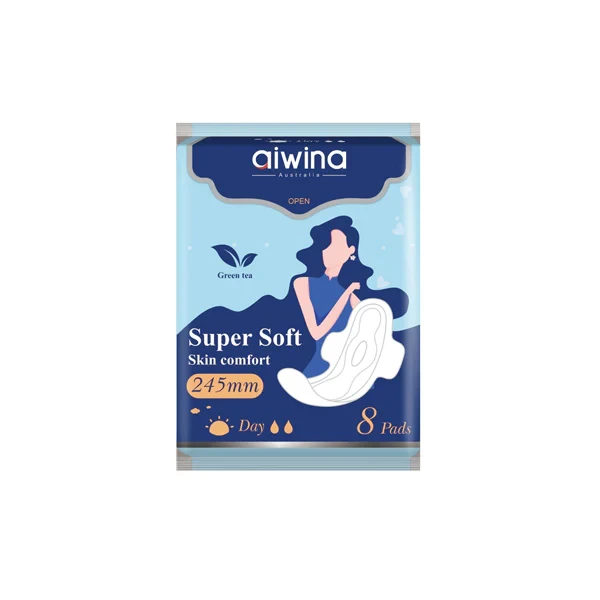 فوط أيوينا فائقة النعومة للبشرة S (8 قطع) - Aiwina