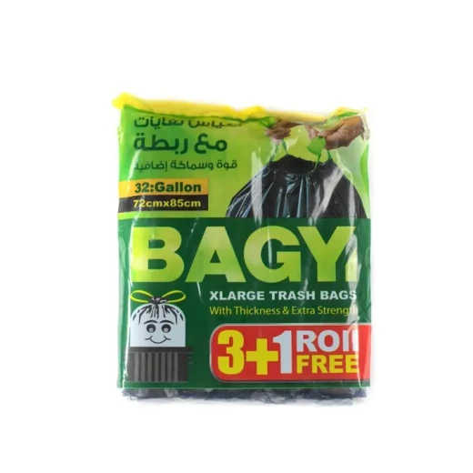 أكياس نفايات 4 رول 3 جالون أكياس نفايات 4 رول 3 جالون
