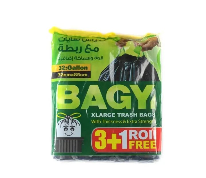 أكياس نفايات 4 رول  3 جالون - باجي