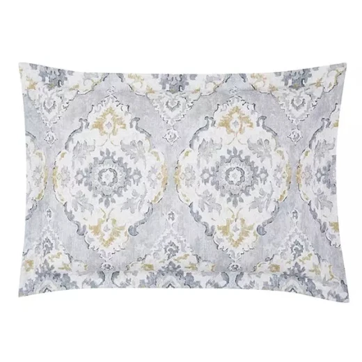 Nova Home "Vienna" Double-Face Printed Comforter, Grey Color, King/Super King, 6 Pieces - Nova Home - Image 7
