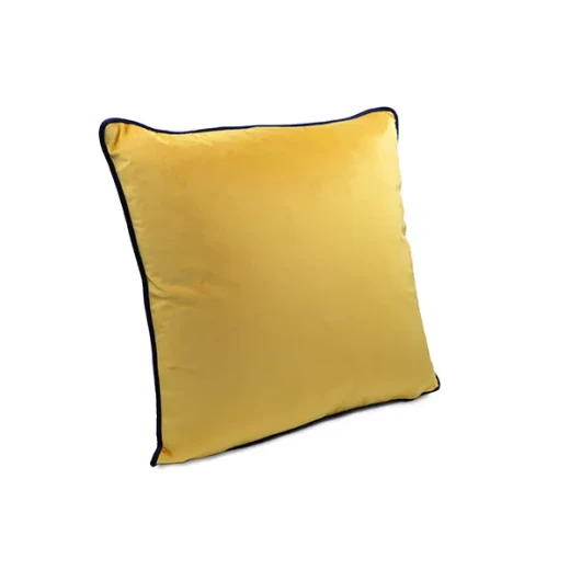 Nova Home Velvet Cushion Cover, Yellow, 47x47 Cm - Nova Home - Image 2