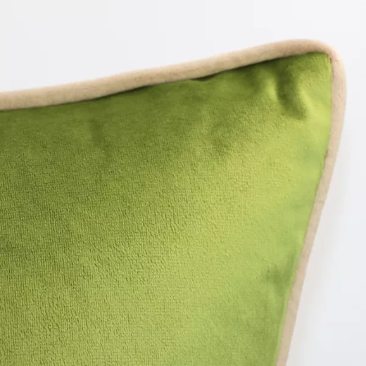 Nova Home Velvet Cushion Cover, Green, 47x47 Cm - Nova Home - Image 3